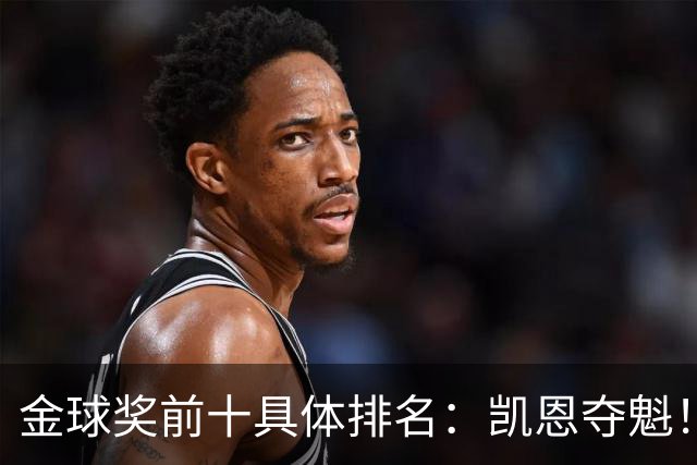 金球奖前十具体排名：凯恩夺魁！亚马尔第3，罗德里第4，梅西第5